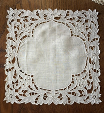 Dentelle ancienne - Mouchoir -