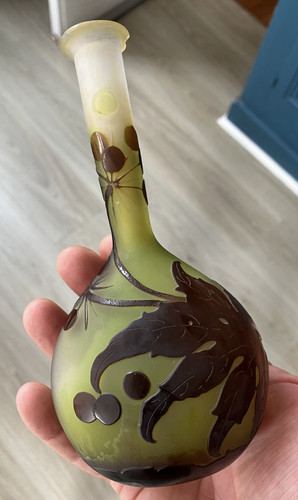 Ancien vase soliflore emile - ancien,