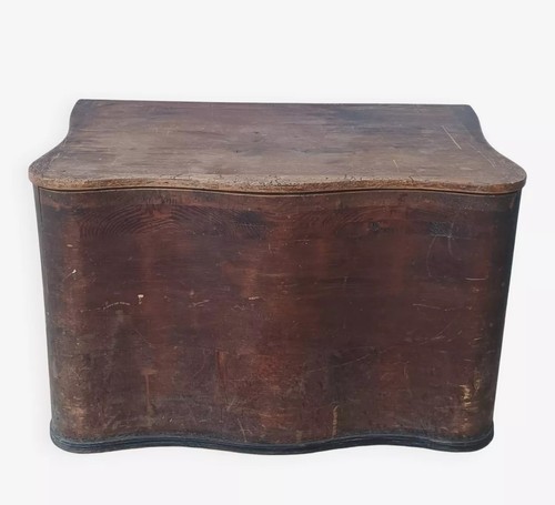 Ancien coffre pin - ancien, en