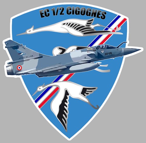 Autocollant mirage 2000 - mirage, ec