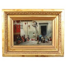 Peinture à l'huile sur toile