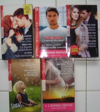 Lot de 5 livres Harlequin