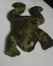 Peluche grenouille verte