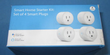 a Box of 4 Smart Plugs ~ a Smart Home Starter Kit ~ Wifi Control of your outlet