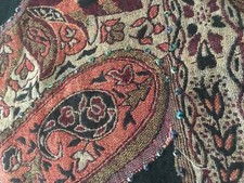 Large Paisley Jacquard Weave