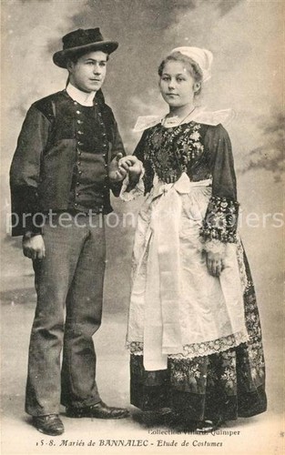Bannalec etude costumes - bannalec,