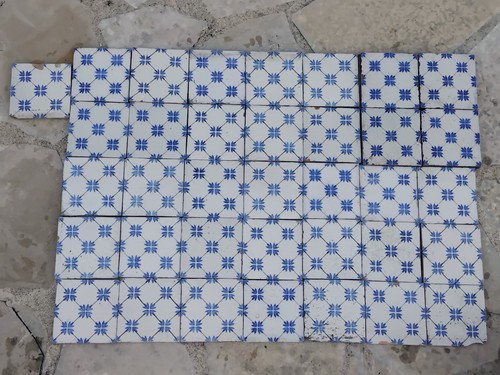 Lot anciens carreaux - lot,