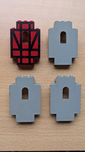 Lot murs lego dont rouge - lego, (