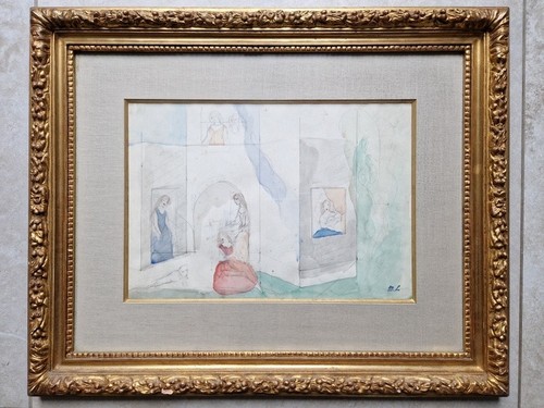 Marie laurencin aquarelle - marie, et