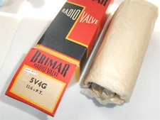 ⚜ LAMPE BRIMAR B.V.A NOS NIB 5V4G  GZ32 TUBE VALVE RECTIFIER NOS NIB TESTED °=