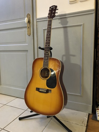 Vintage guitare folk - vintage,