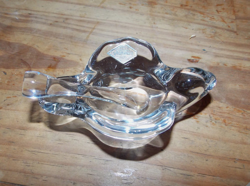 Ancien cendrier cristal - en,