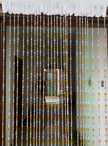 Rideau porte avec perles - rideau, de