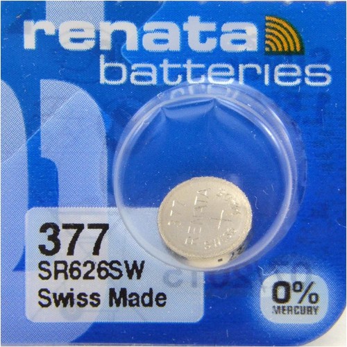 Pile montre 377 - , sr626sw