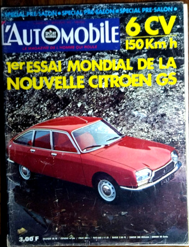 Automobile 292 9 1970 - l'automobile, n°292