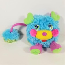 Popples Popp n Mini Message Plush WORKS VIDEO Riddle Popp Puffling Toy 2007 Rare