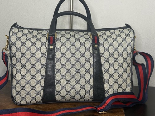 Gucci duffle bag - bag, blue