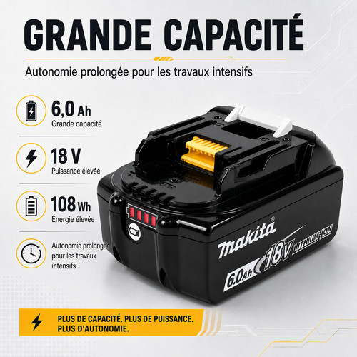 Batterie 18v 0ah pour - batterie,