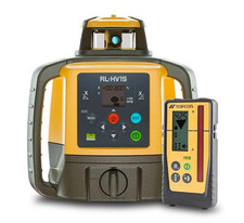 Topcon RL-HV1S Single Grade Rotating Laser with LS-100D Receiver & Case