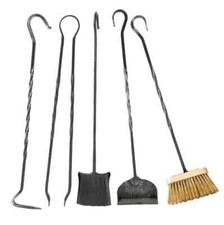 Set 5 Outils Anthracite Fer