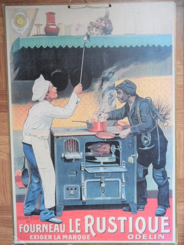 Ancienne affiche cartonnée - ancienne,