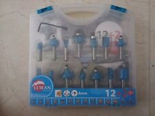 COFFRET DE 14 FRAISES DÉFONCEUSE LEMAN  8MM REF 428.700.14