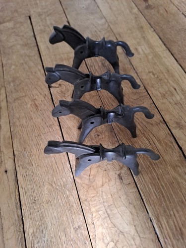 Playmobil chevaux noirs 1ere - ,