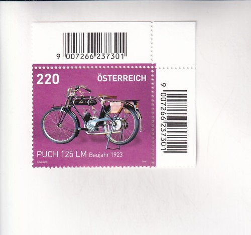 Timbre autriche moto - timbre, 125