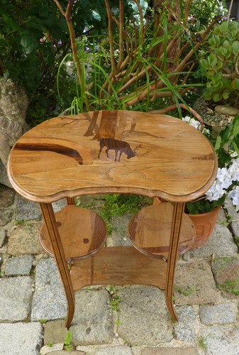 Guéridon table appoint art - table, d'appoint