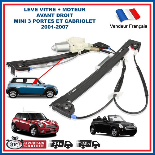 Leve vitre moteur - +, avant
