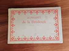 c1900 Alphabet de La Brodeuse