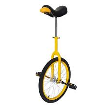 Monocycle 20p jaune tige selle