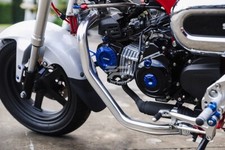 2022 - 2025 CRASH BAR ALUMINIUM FOR HONDA DAX 125 ST 125 SILVER JB04 JB06