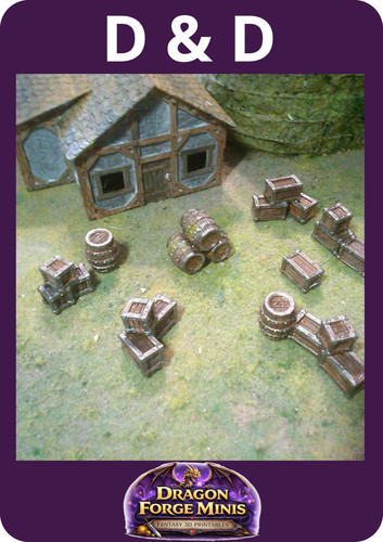 Lot tonneaux caisses - de, –