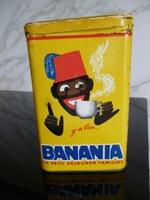 vintage tin box -banania - rice year 50/60