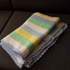 couverture crochetée