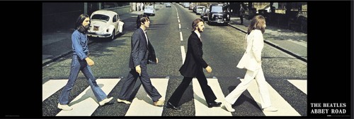 Beatles abbey road affiche - -,