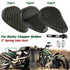 Moto 3'' Solo Selle Siège Ressorts Pour Harley Sportster Bobber Chopper Yamaha