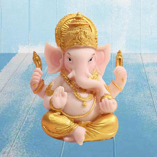 Résine ganesha figurine - résine,
