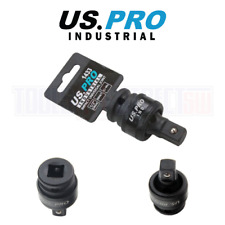 US PRO INDUSTRIAL 1/2" DR Universal Impact Socket Joint Wobble Swivel Adaptor