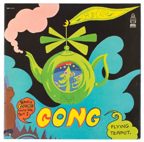 Gong flying teapot radio - teapot,