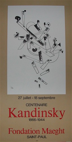 Kandinsky vassily affiche - kandinsky, en