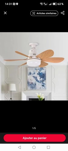 Ventilateur plafond led - ventilateur,