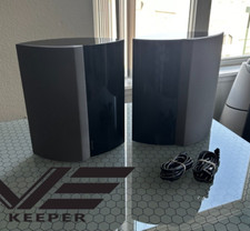 *** Bang & Olufsen B&O BeoLab 4000 Black finish w/ Gray grills Speakers ***