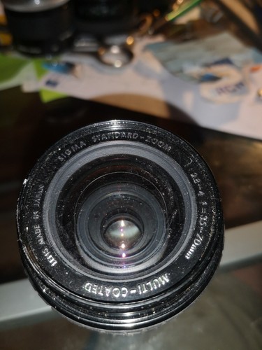 Objectif sigma standart zoom - objectif,