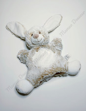 Doudou Plat/Marionnette Lapin