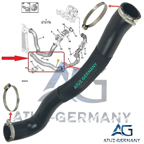 Tuyau turbo d origine - ag®, d'origine