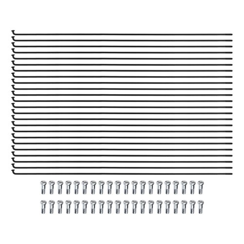 24pcs rayons acier 261mm - 24pcs,