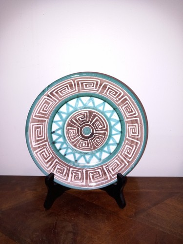 Rare assiette creuse - assiette, 20