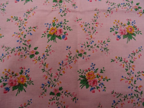 Ancien tissu vintage french - tissu,